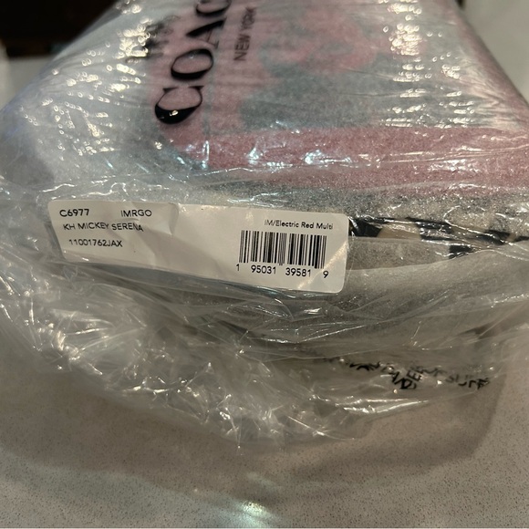 Coach Keith Haring Mickey Serena Crossbody Bag - Picture 8 of 8